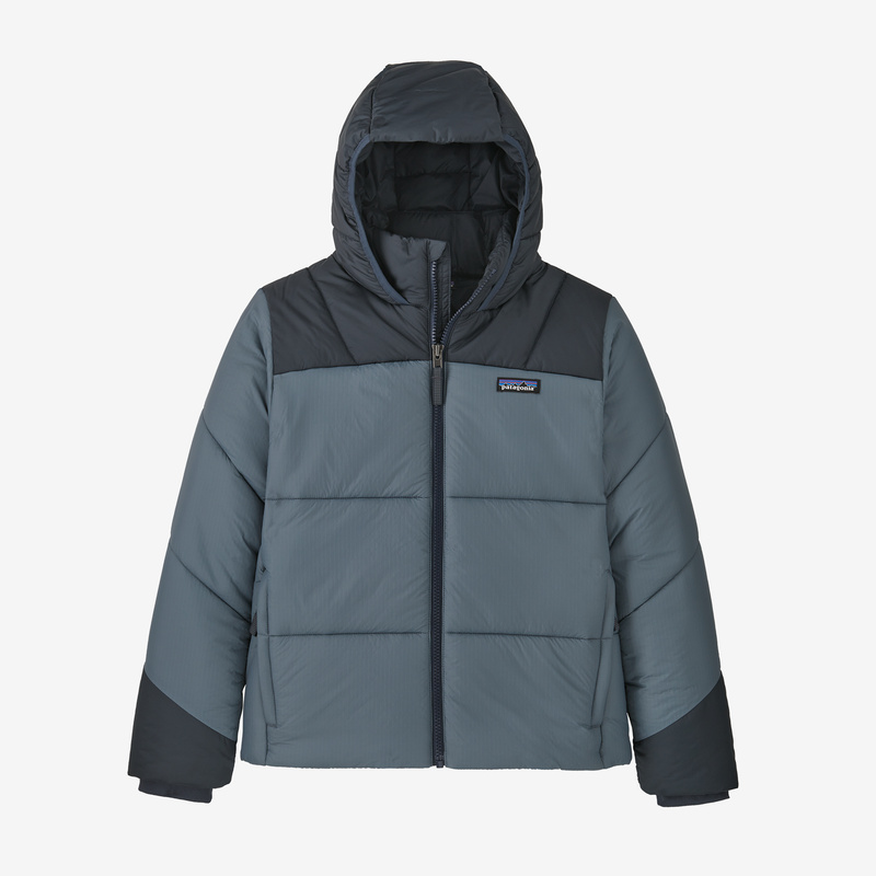 Patagonia Kids' Synthetic Puffer Hoody - Plume Grey