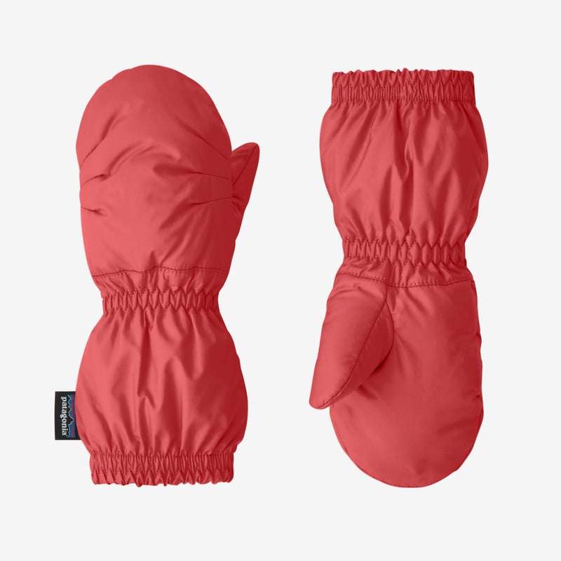 Patagonia Baby Puff Mitts - Sumac Red