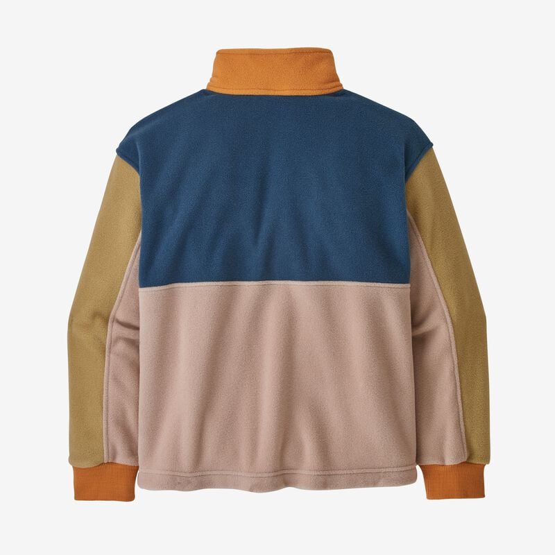 Patagonia Kids' Microdini 1/2-Zip Fleece Pullover - Salt Grey