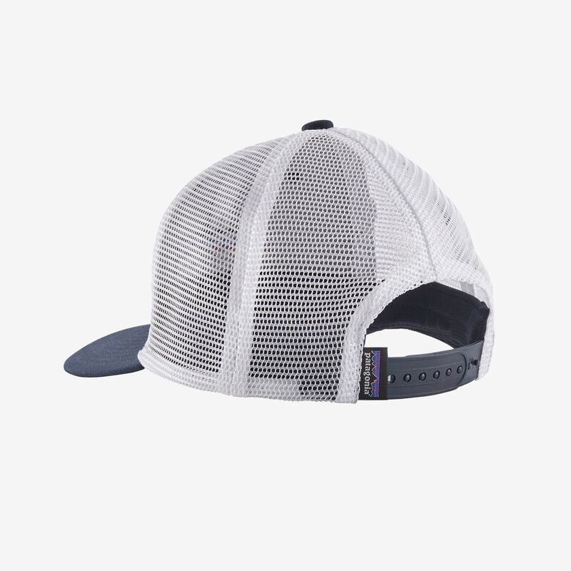 Patagonia Kids' Trucker Hat - Ridge Rise Stripe: Light Plume Grey