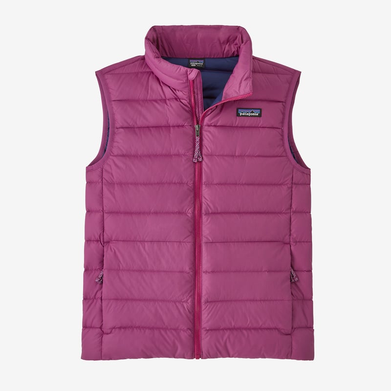 Patagonia Kids' Down Sweater Vest - Amaranth Pink