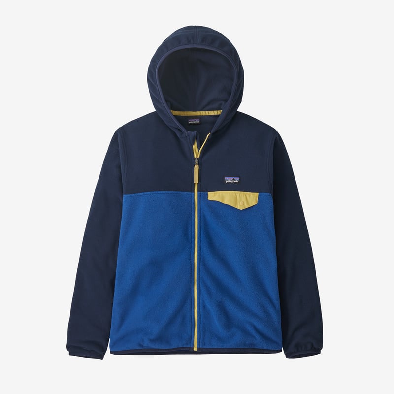 Patagonia Kids' Micro D® Snap-T® Fleece Jacket - Superior Blue