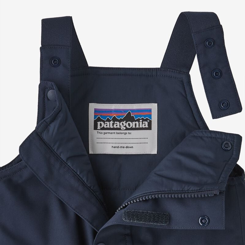 Patagonia Baby Snow Pile Bibs - Harmony Orange