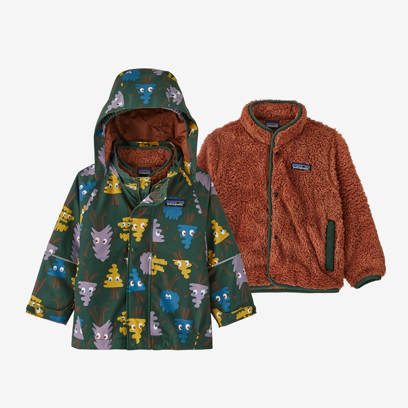 Patagonia Baby All Seasons 3-in-1 Jacket - Joshua and Friends: Pinyon Green