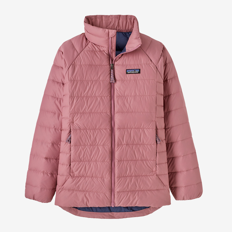 Patagonia Kids' Drop-Tail Down Sweater - Light Star Pink