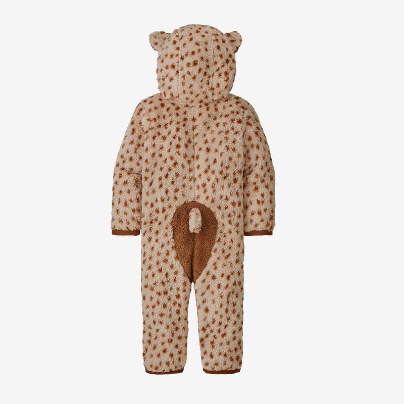 Patagonia Baby Furry Friends Bunting - Birch White