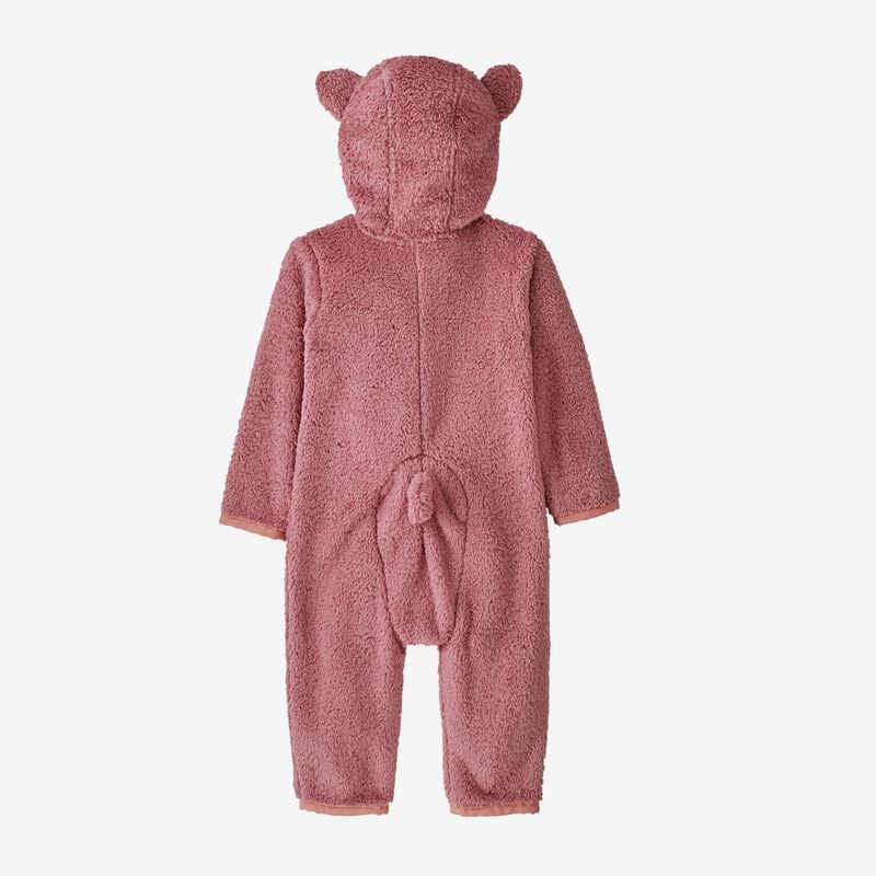 Patagonia Baby Furry Friends Bunting - Birch White