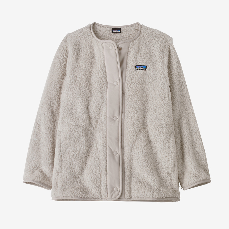 Patagonia Girls' Los Gatos Fleece Cardigan - Cornice Grey