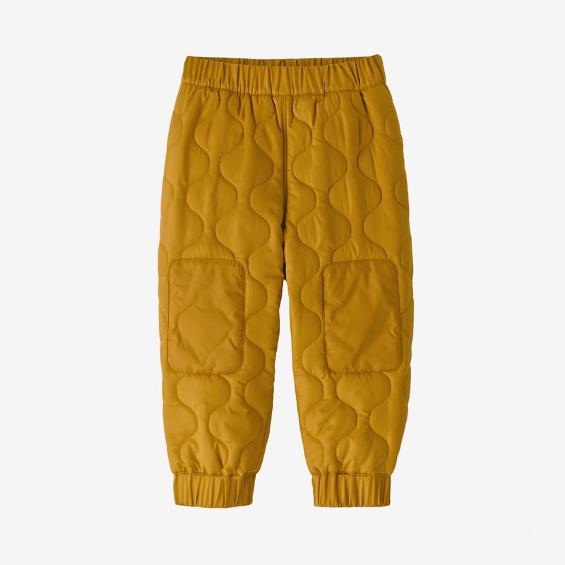 Patagonia Baby Quilted Puff Joggers - Cabin Gold