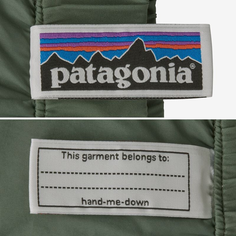 Patagonia Baby Quilted Puff Joggers - Cabin Gold