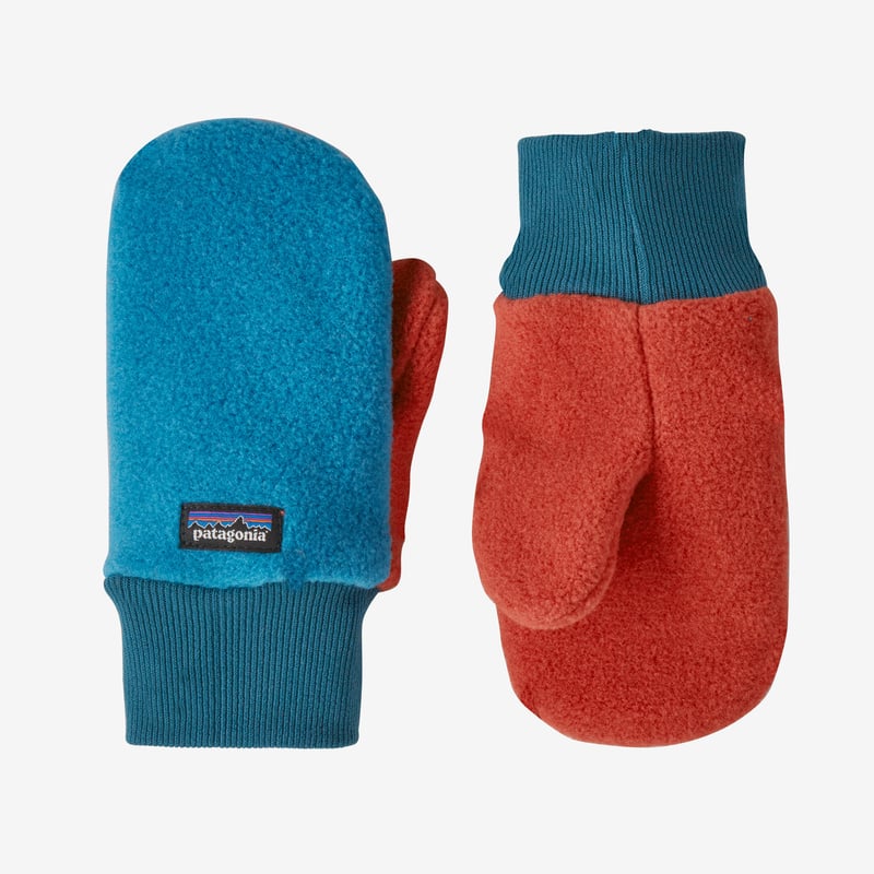 Patagonia Baby Pita Pocket Mittens - Anacapa Blue