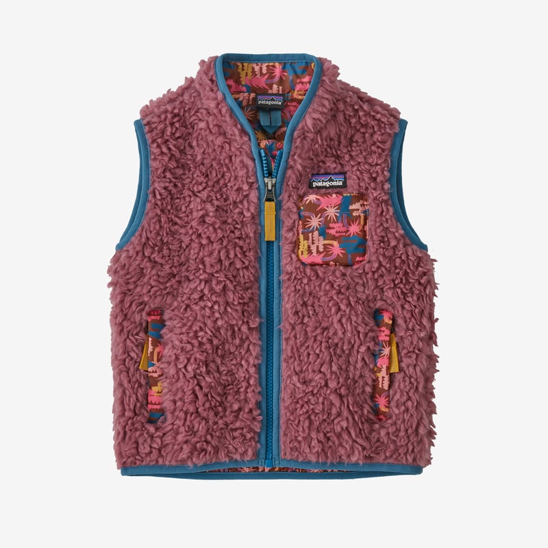 Patagonia Baby Retro-X® Fleece Vest - Light Star Pink