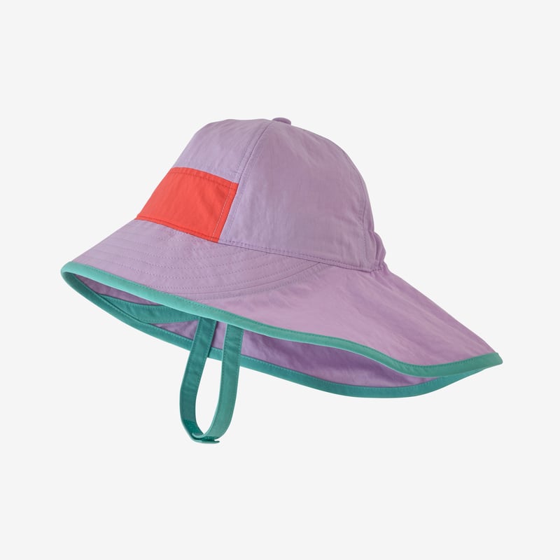 Patagonia Baby Block-the-Sun Hat - Lune Purple