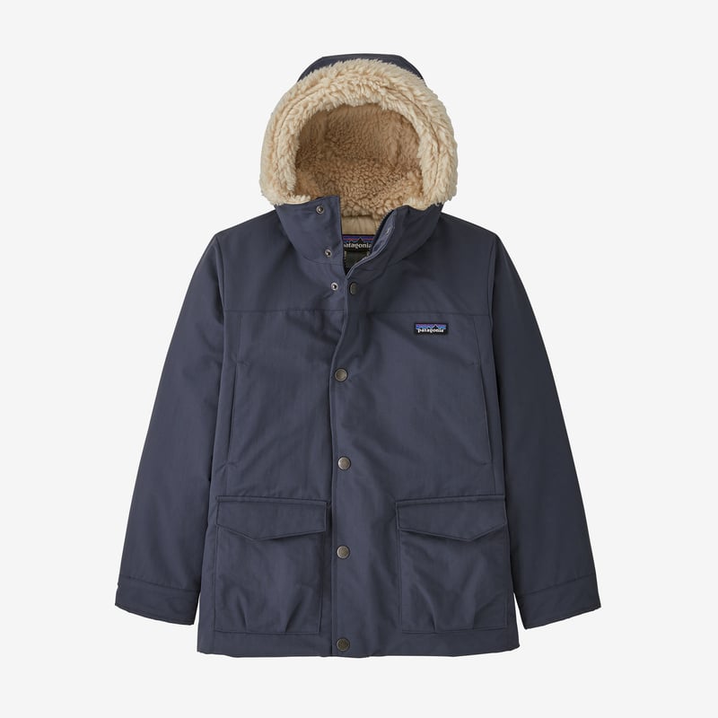 Patagonia Kids' Insulated Isthmus Jacket - Smolder Blue