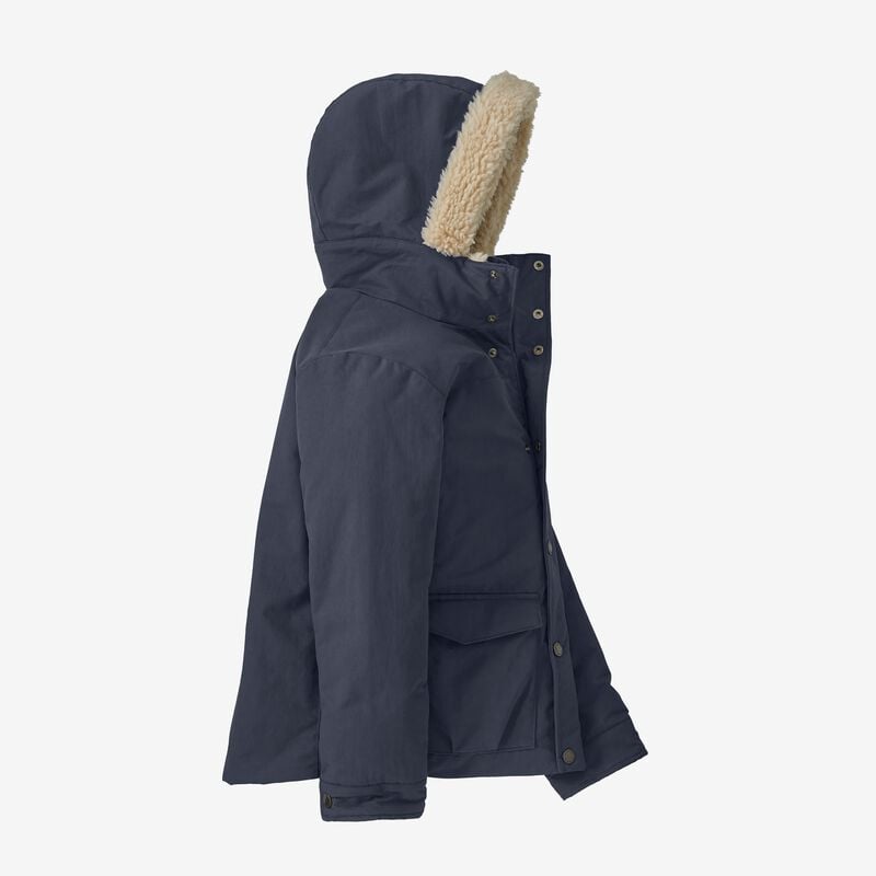 Patagonia Kids' Insulated Isthmus Jacket - Smolder Blue