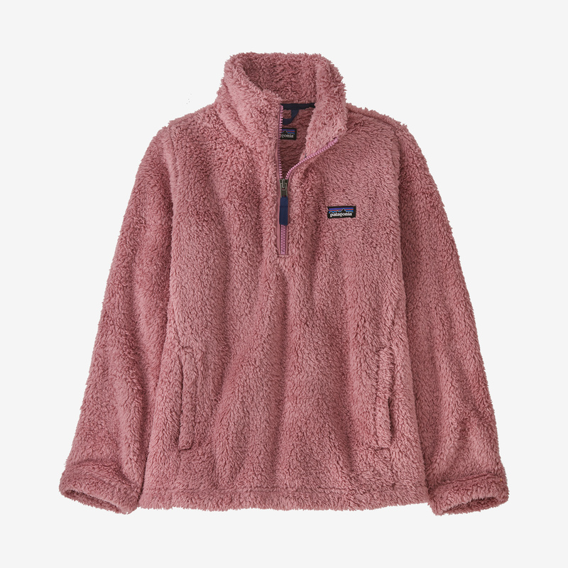 Patagonia Girls' Los Gatos 1/4-Zip Fleece - Light Star Pink