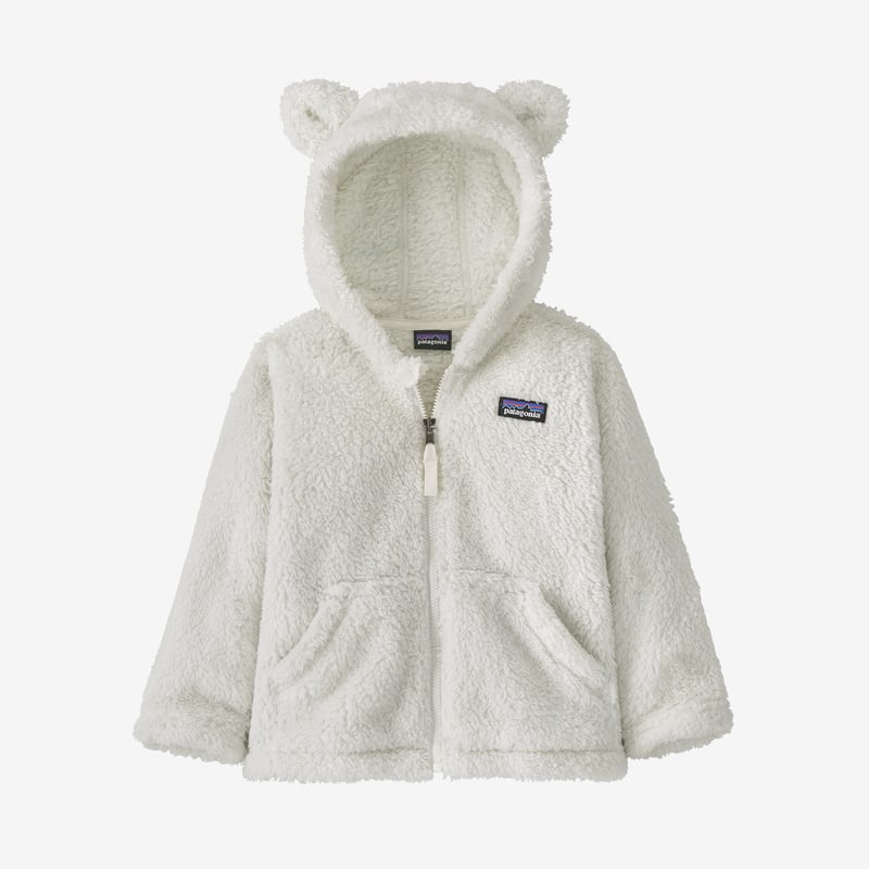 Patagonia Baby Furry Friends Hoody - Birch White