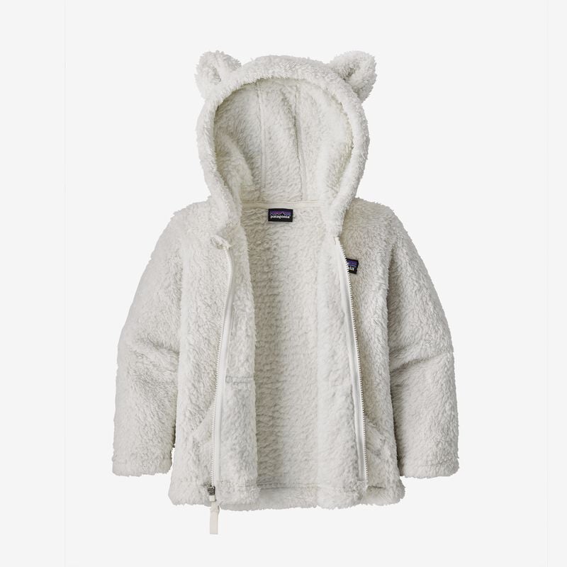 Patagonia Baby Furry Friends Hoody - Birch White