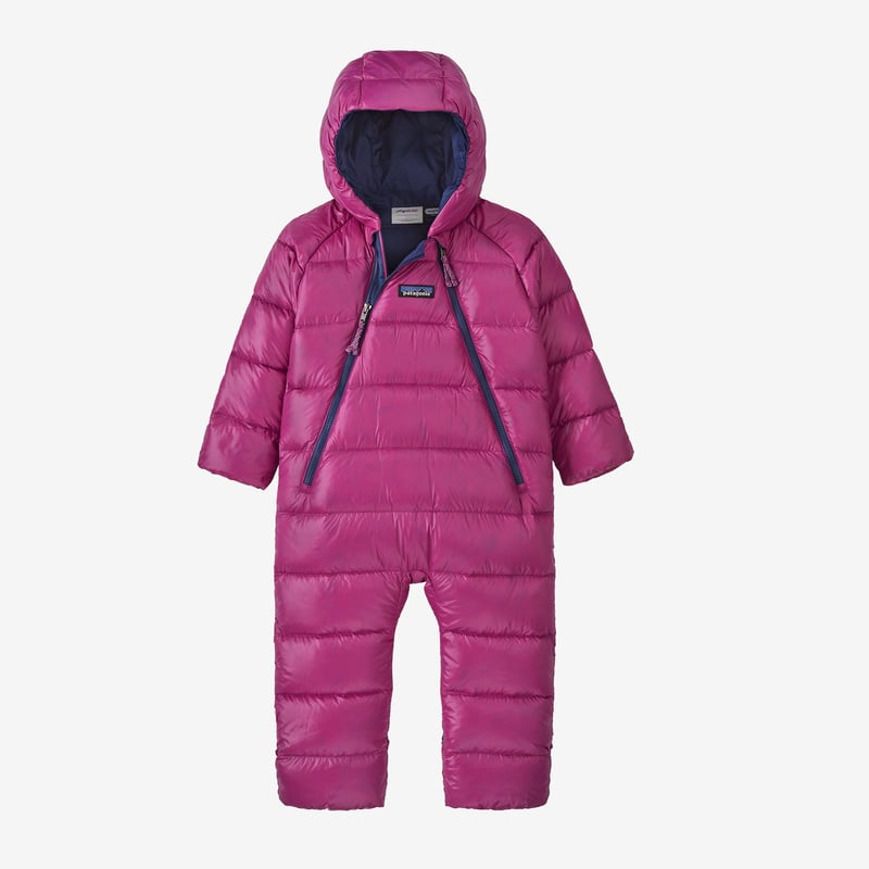 Patagonia Infant Hi-Loft Down Sweater Bunting - Amaranth Pink