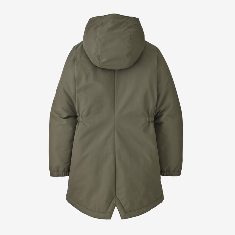 Patagonia Girls' Insulated Isthmus Parka - Smolder Blue
