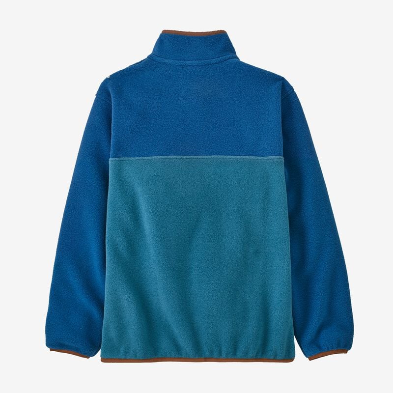 Patagonia Kids' Lightweight Synchilla® Snap-T® Fleece Pullover - Harmony Orange