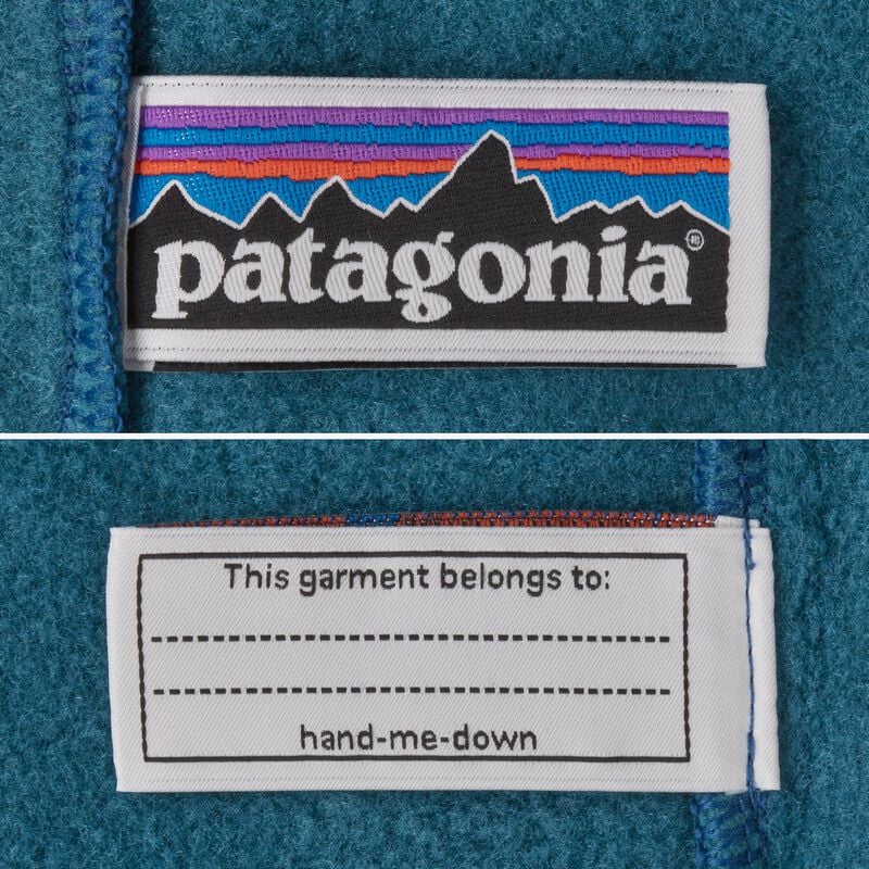 Patagonia Kids' Lightweight Synchilla® Snap-T® Fleece Pullover - Harmony Orange