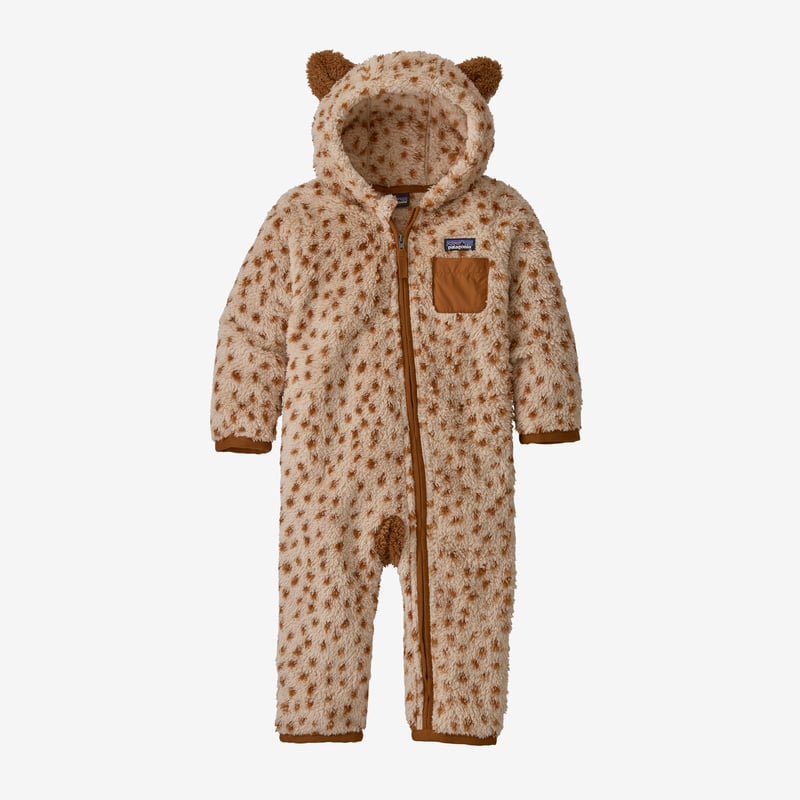 Patagonia Baby Furry Friends Bunting - Dear Dear: Tuber Tan