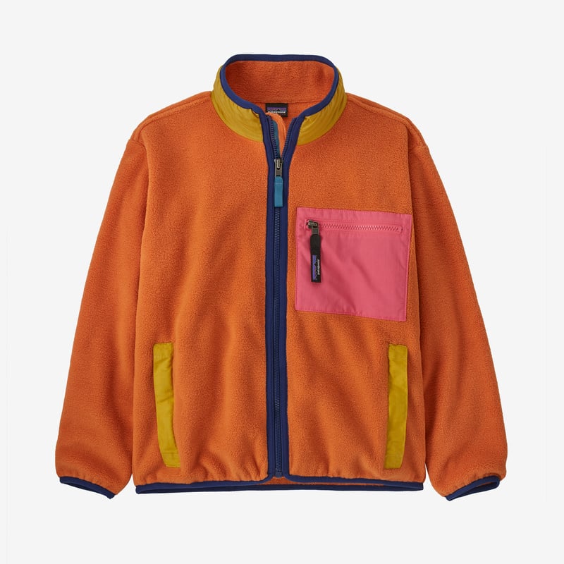 Patagonia Kids' Synchilla® Fleece Jacket - Harmony Orange