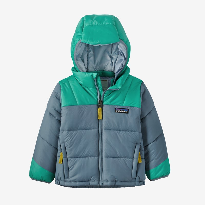 Patagonia Baby Synthetic Puffer Hoody - Light Plume Grey