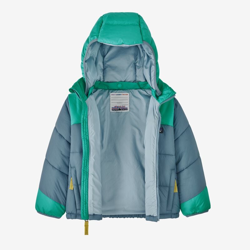 Patagonia Baby Synthetic Puffer Hoody - Light Plume Grey