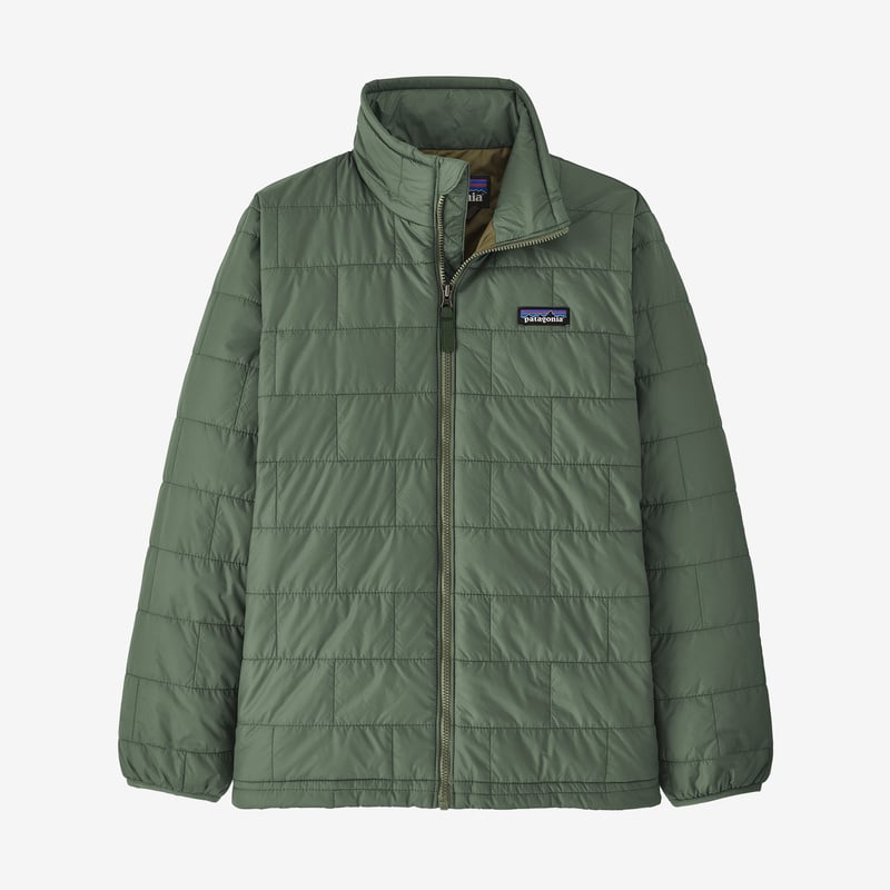 Patagonia Boys' Nano Puff® Jacket - Hemlock Green