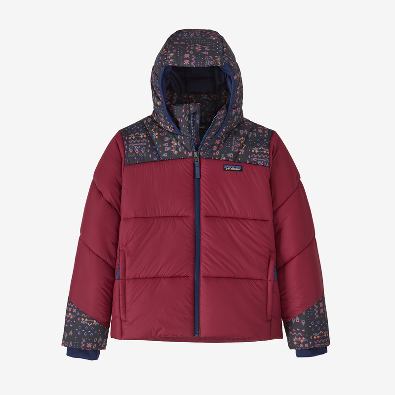 Patagonia Kids' Synthetic Puffer Hoody - Wax Red