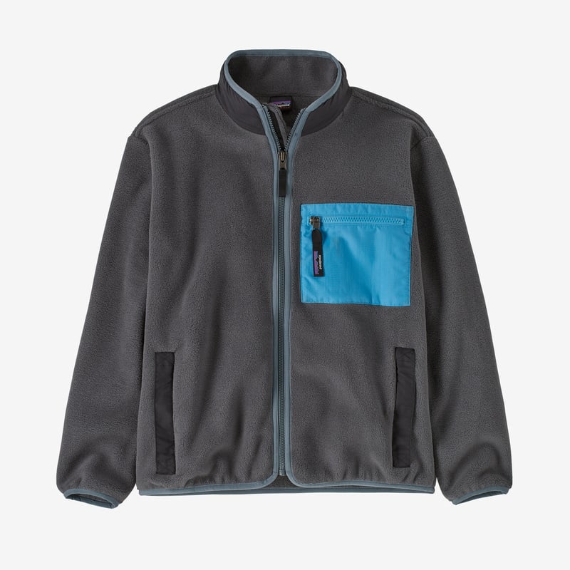 Patagonia Kids' Synchilla® Fleece Jacket - Forge Grey