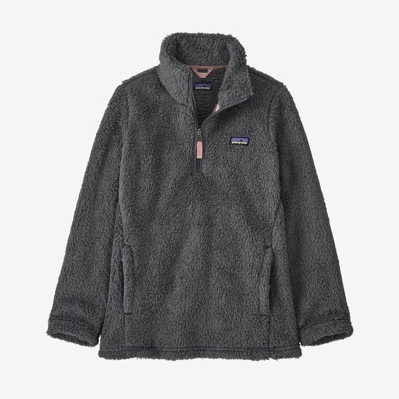Patagonia Girls' Los Gatos 1/4-Zip Fleece - Forge Grey