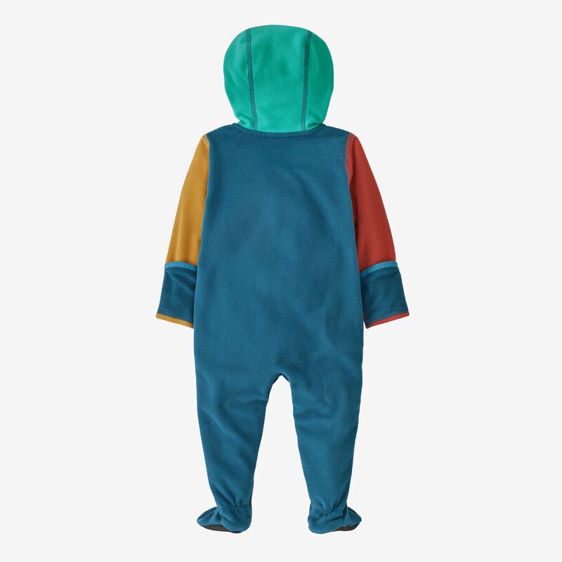 Patagonia Infant Micro D® Fleece Bunting - Wavy Blue