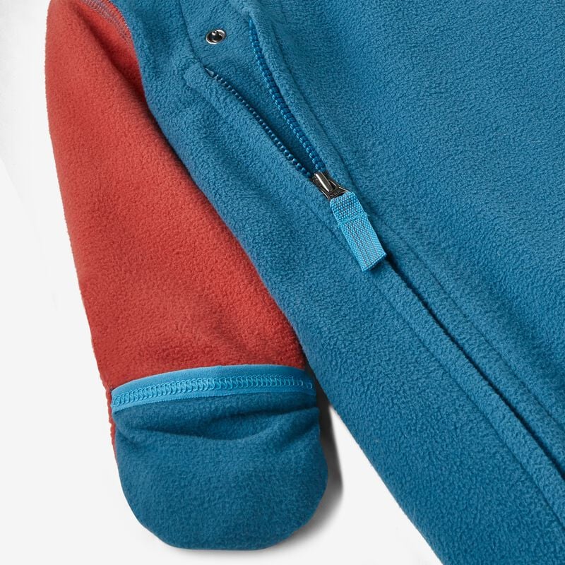 Patagonia Infant Micro D® Fleece Bunting - Wavy Blue