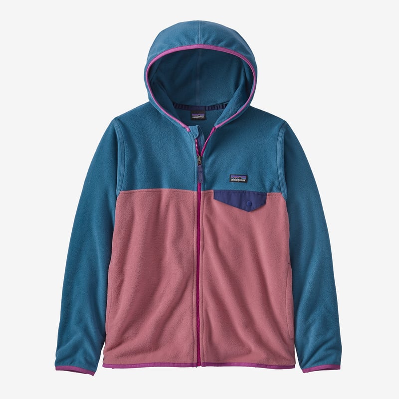 Patagonia Kids' Micro D® Snap-T® Fleece Jacket - Light Star Pink