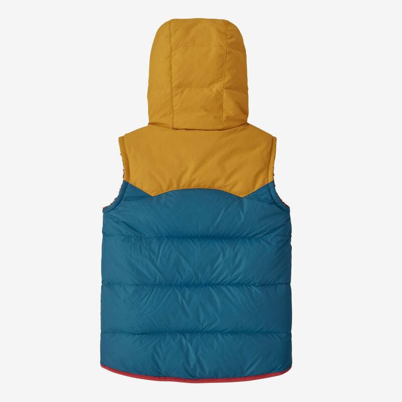 Patagonia Kids' Reversible Bivy Hoody Vest - Hemlock Green