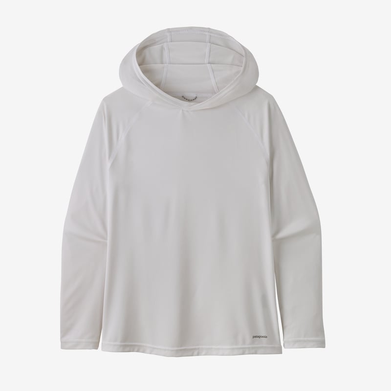 Patagonia Kids' Capilene® Cool Daily Hoody - White