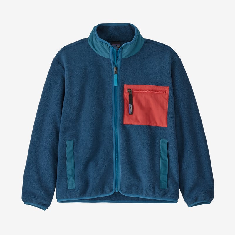 Patagonia Kids' Synchilla® Fleece Jacket - Tidepool Blue