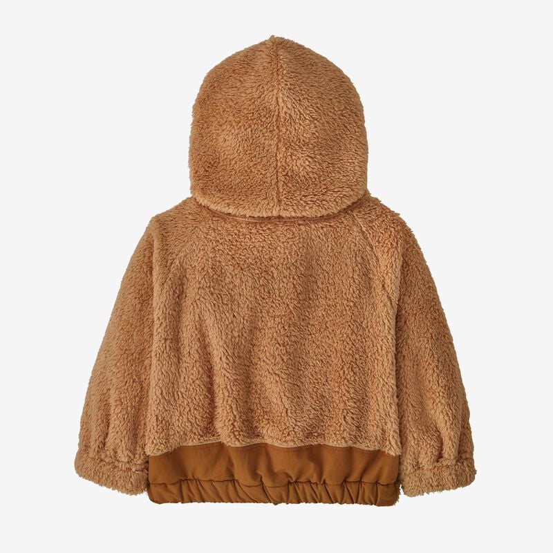 Patagonia Baby Los Gatos Fleece Button-Up Hoody - Smolder Blue