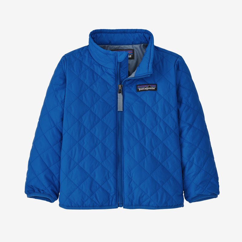 Patagonia Baby Nano Puff® Jacket - Bayou Blue w/Light Plume Grey