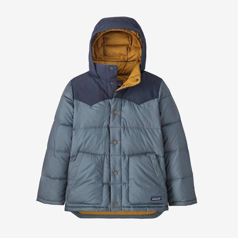 Patagonia Kids' Bivy Down Hoody - Plume Grey