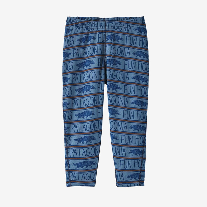 Patagonia Baby Capilene® Midweight Bottoms - Badgerhogging: Pigeon Blue
