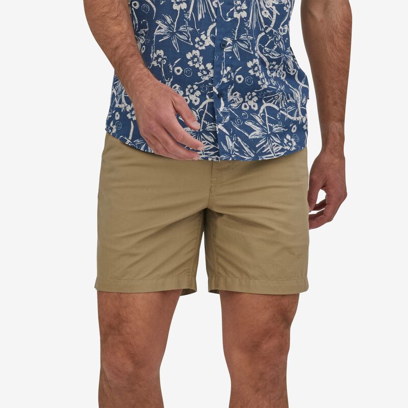 Patagonia Men's Lightweight All-Wear Hemp Volley Shorts - 7" - Mojave Khaki