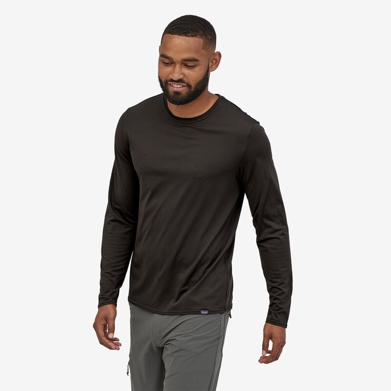 Patagonia Men's Long-Sleeved Capilene® Cool Daily Shirt - Black