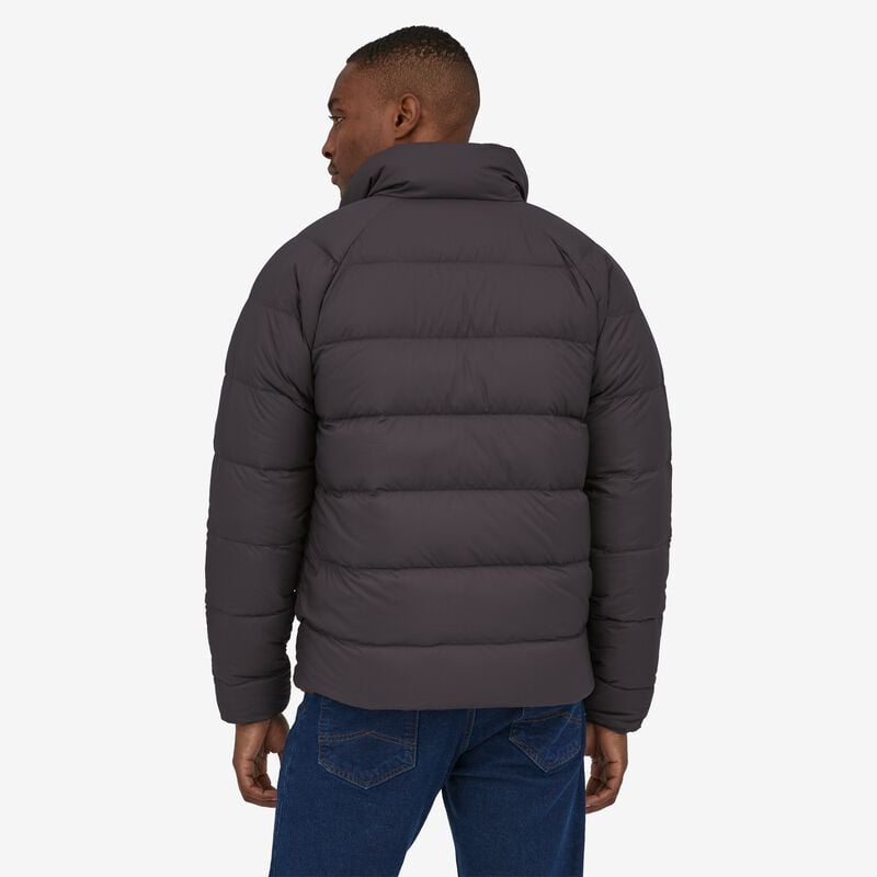 Patagonia Men's Reversible Silent Down Fleece Jacket - Ink Black