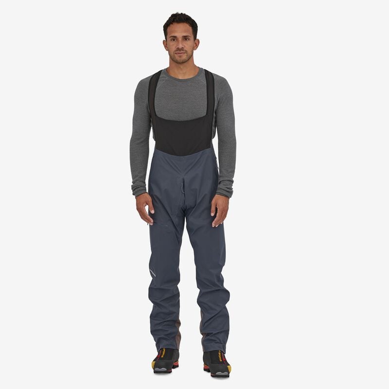 Patagonia Men's Dual Aspect Bibs - Smolder Blue