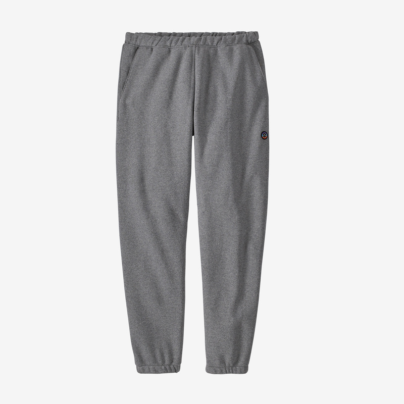 Patagonia Men's Fitz Roy Icon Uprisal Sweatpants - Gravel Heather