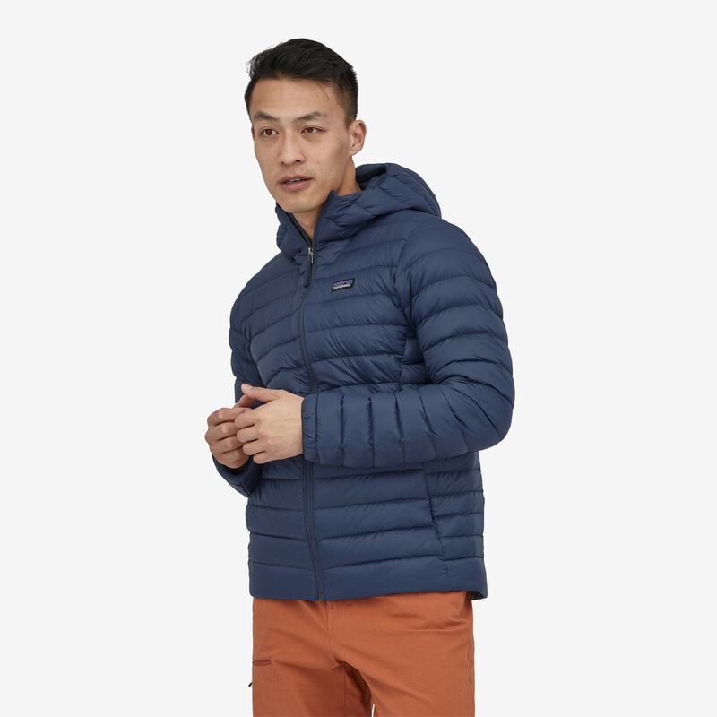 Patagonia Men's Down Sweater Hoody - New Navy